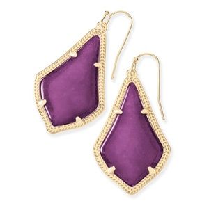 Kendra Scott gold drop earrings